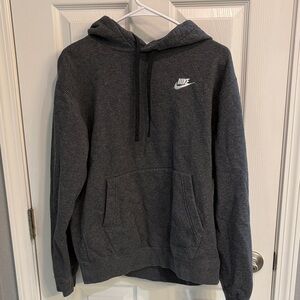 Nike Men's Charcoal Hoodie